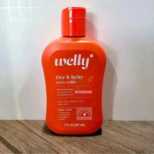 Welly Dry & Itchy Body Lotion 7oz Shea Butter Coconut Oil Treatment NWOB